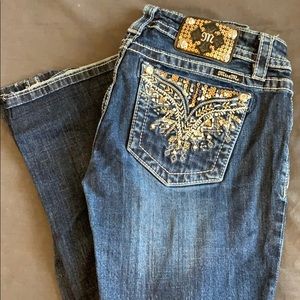 Miss Me size 29 signature boot jeans